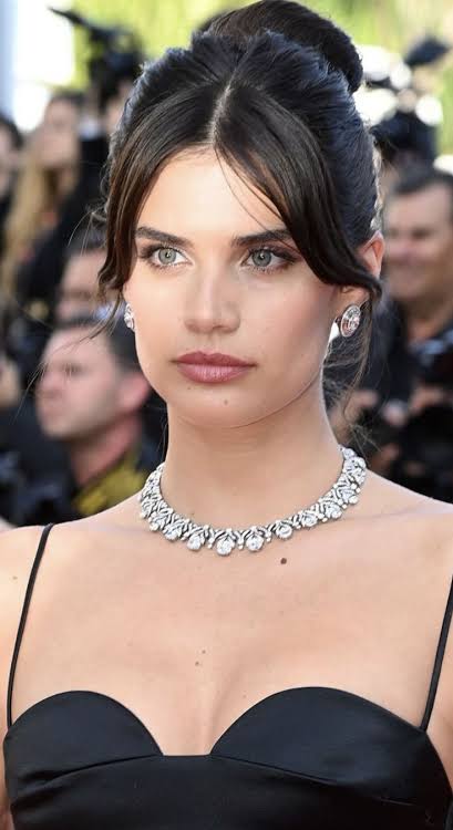Necklace with face